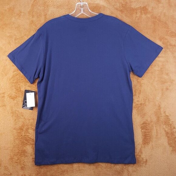 CHASER Mens Shirt Medium Blue Pullover Crew Graphic COOL Tee - Picture 3 of 7